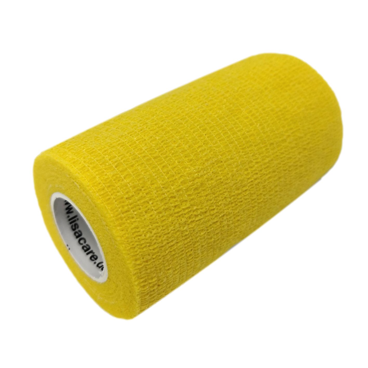 LisaCare kohäsive Bandage - Gelb - 10cm x 4,5m