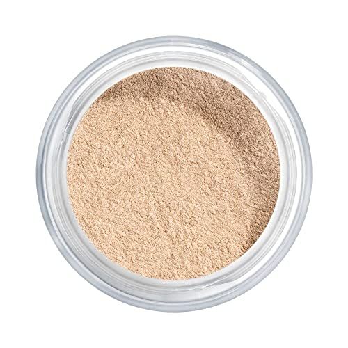 Draufsicht auf Artdeco Translucent Loose Powder. Der lose Puder ist in einem transparenten Behälter zu sehen.