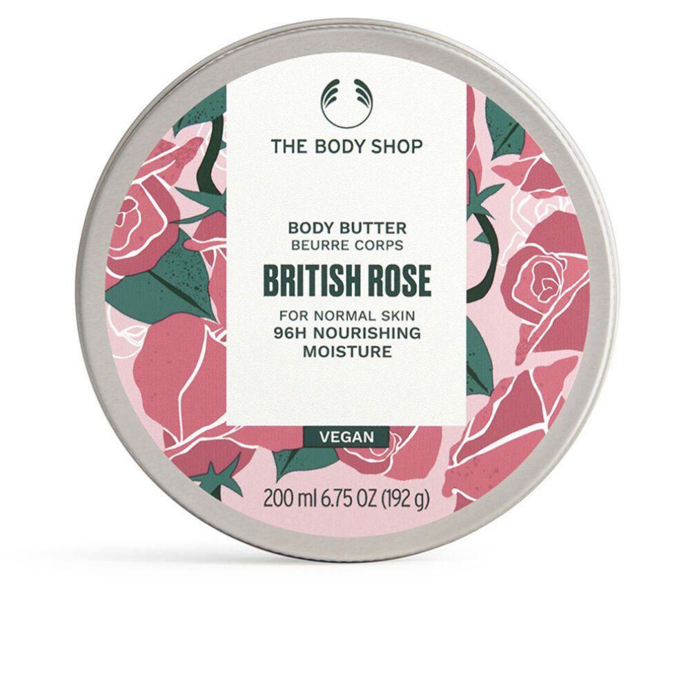 tìlové máslo pro normální pokoku British Rose (Body Butter)