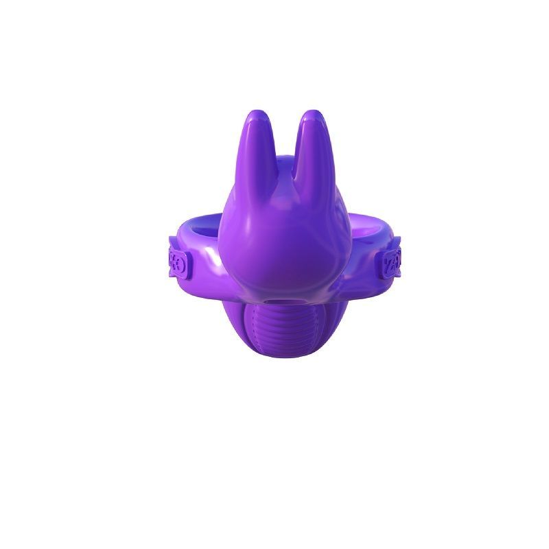 Penisring "Ultimate Rabbit" mit 5 Vibrationsmodi | Paartoy mit 3-fach Stimulation | Fetish Fantasy