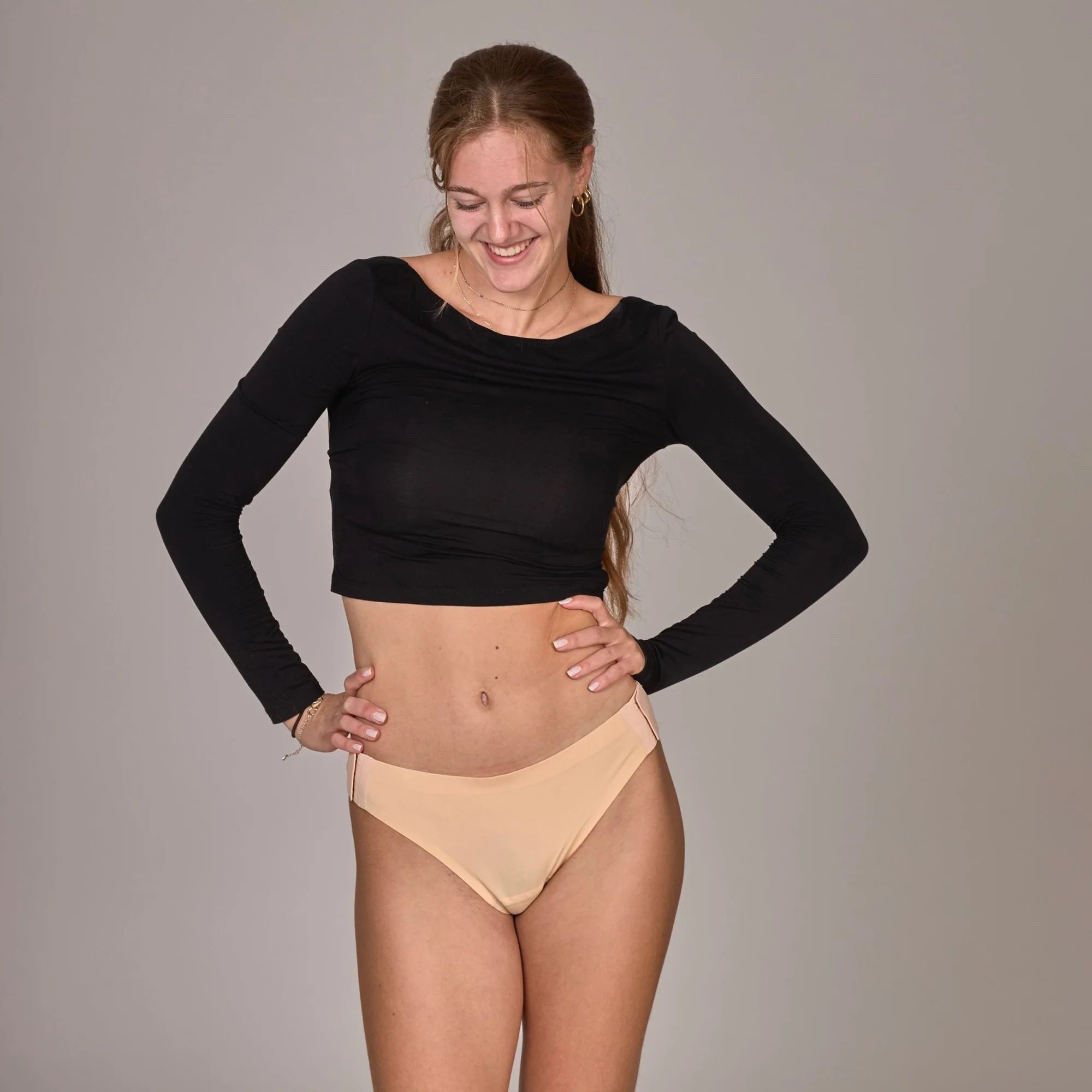 Ivy vanille - seamless mit Verschluss