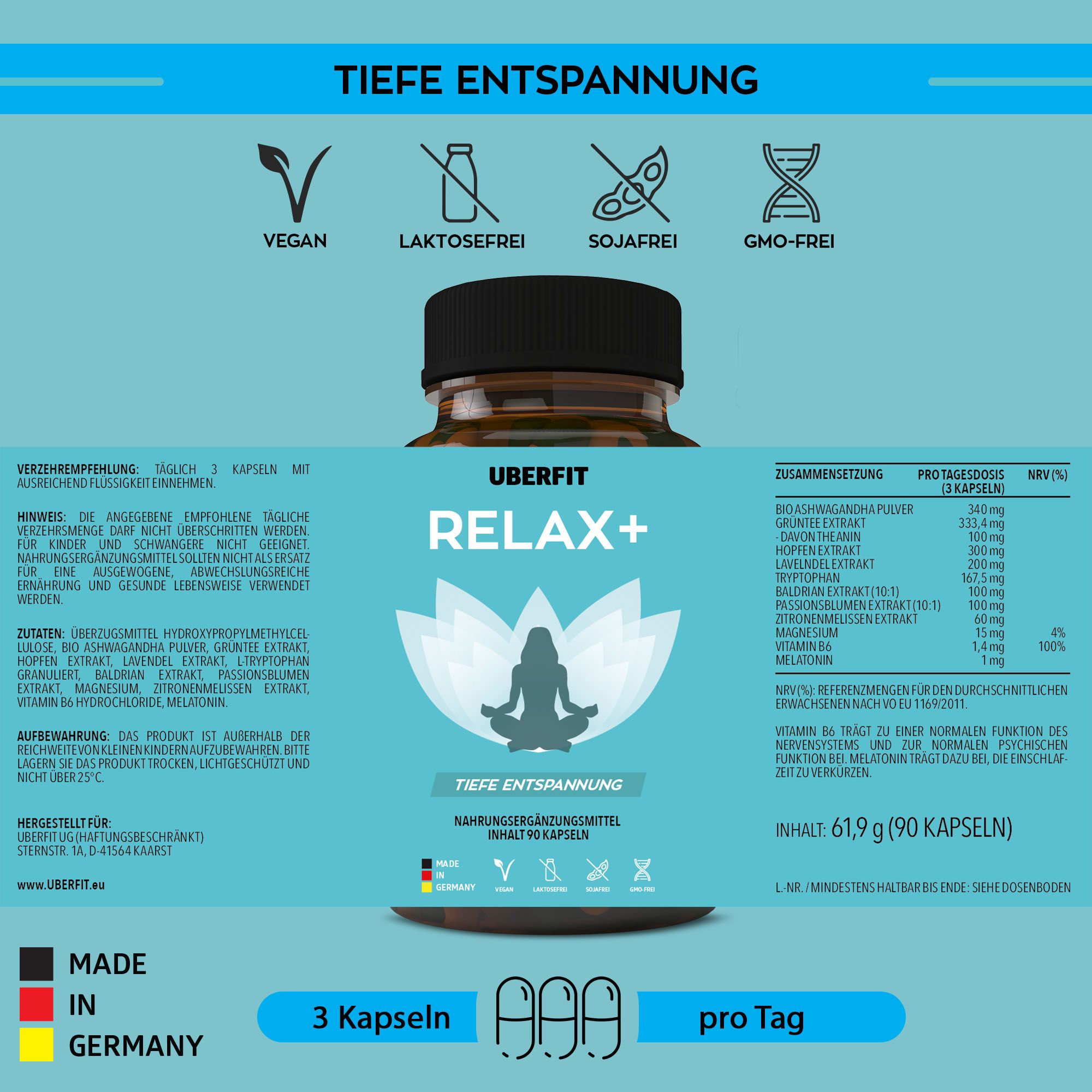 UberFit® RELAX+