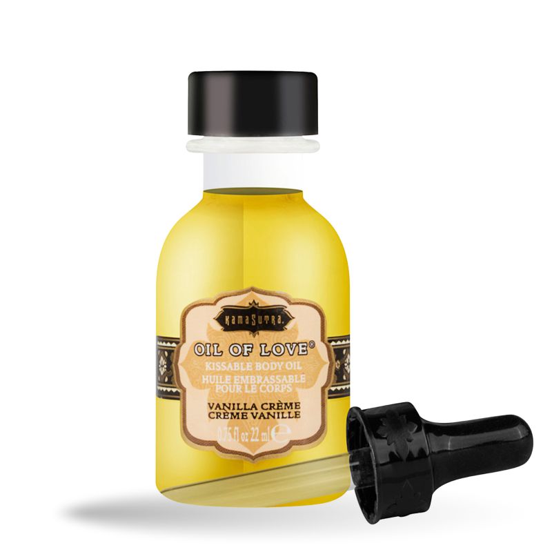 Liebesöl mit Aroma Erdbeerträume - Vanillecreme 22 ml