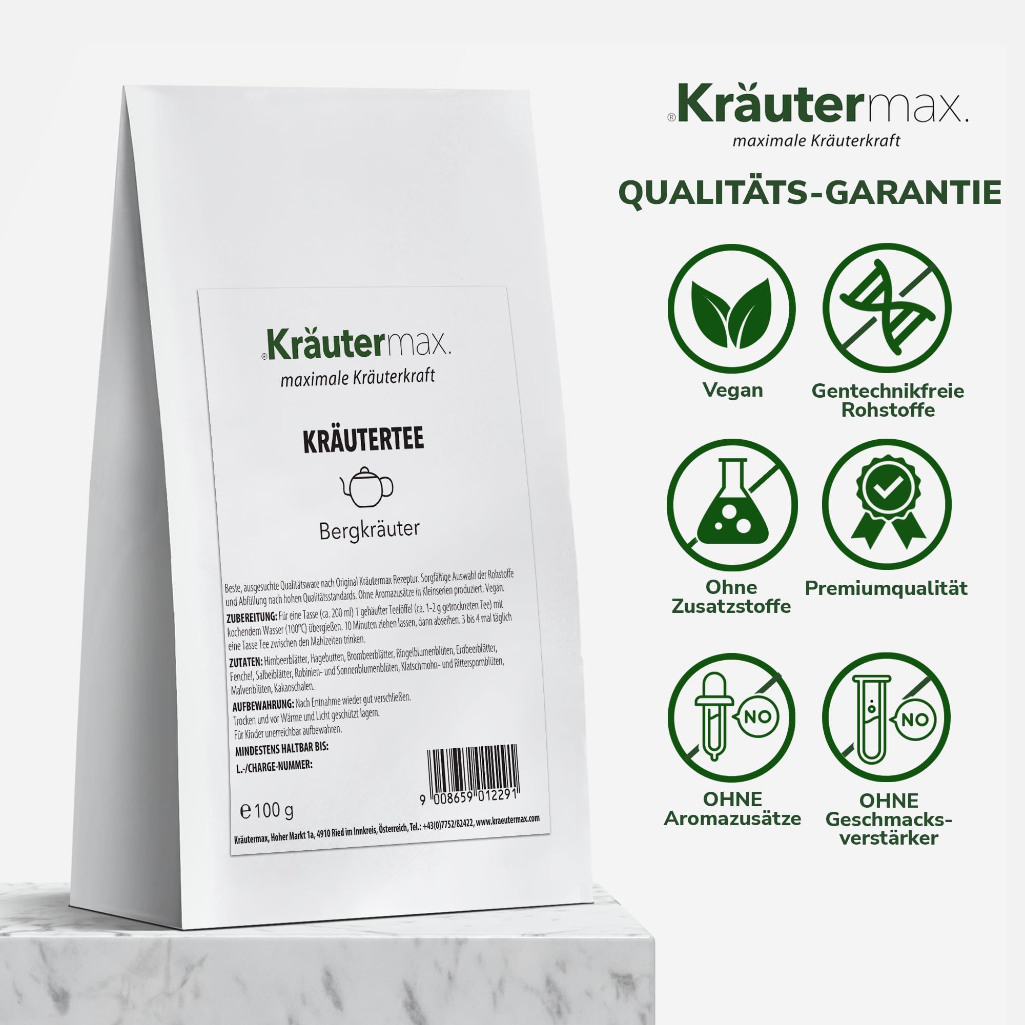 Kräutermax Bergkräuter Tee