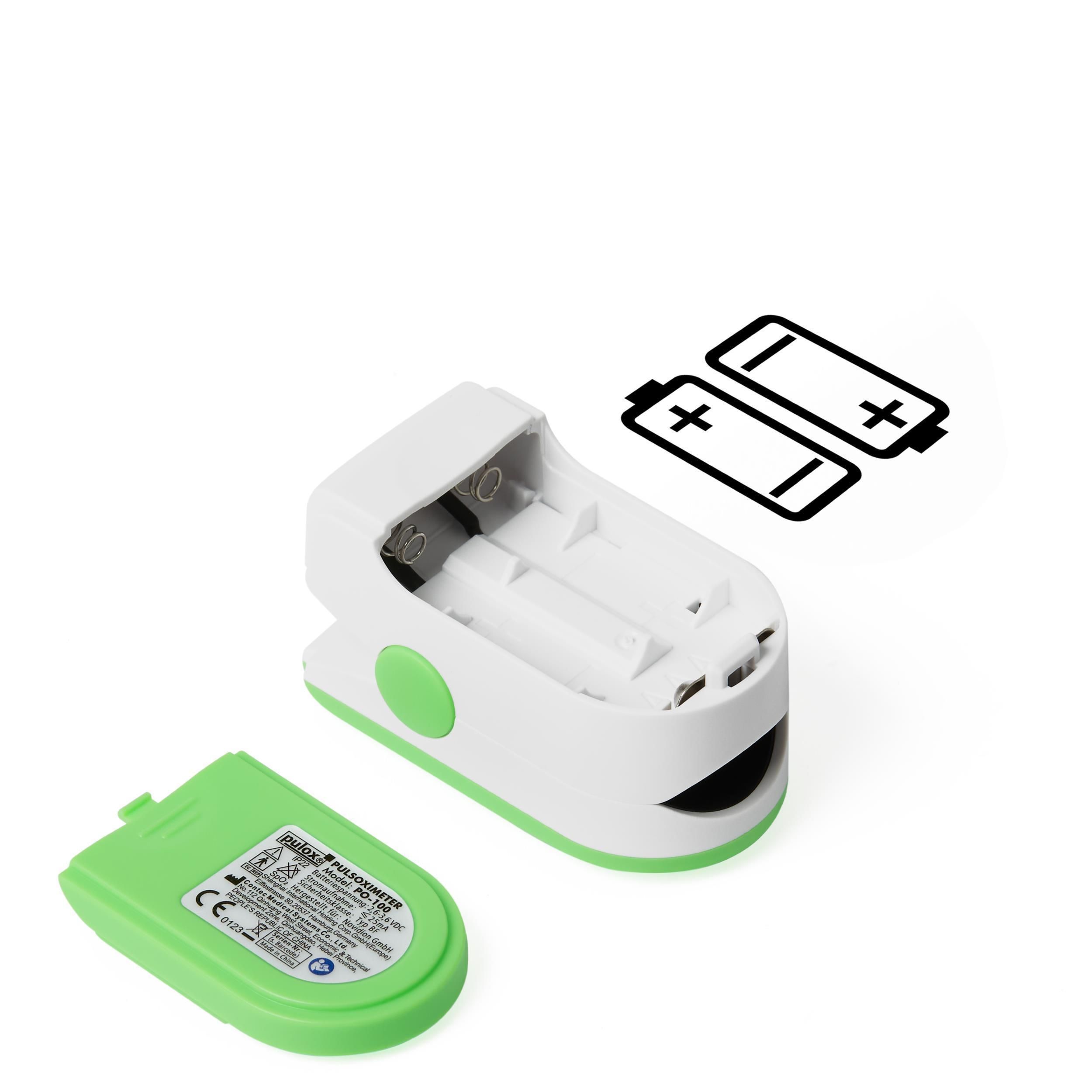 pulox Pulsoximeter PO-100 grün