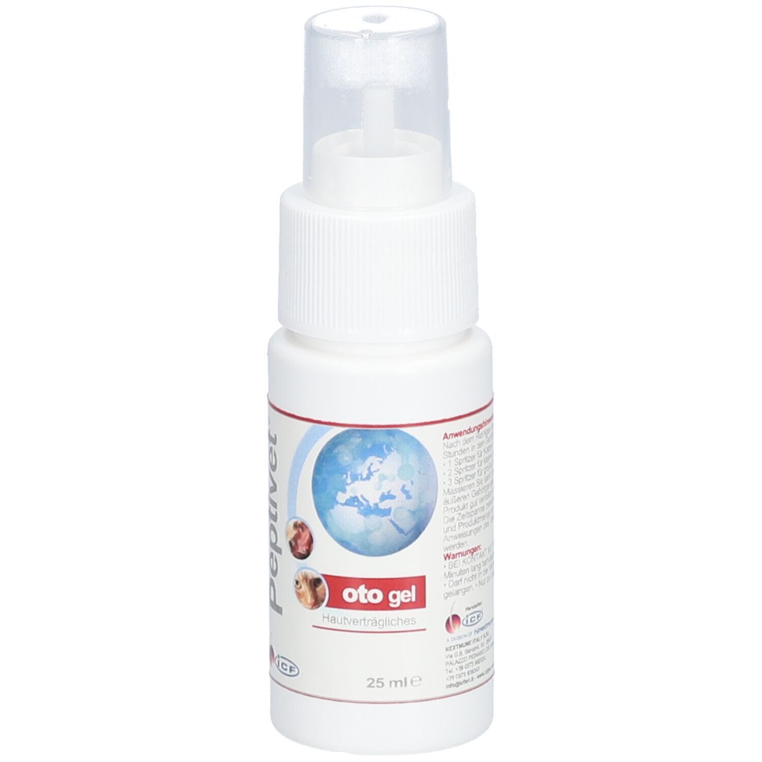 Peptivet OTO GEL VET 25 ml Gel