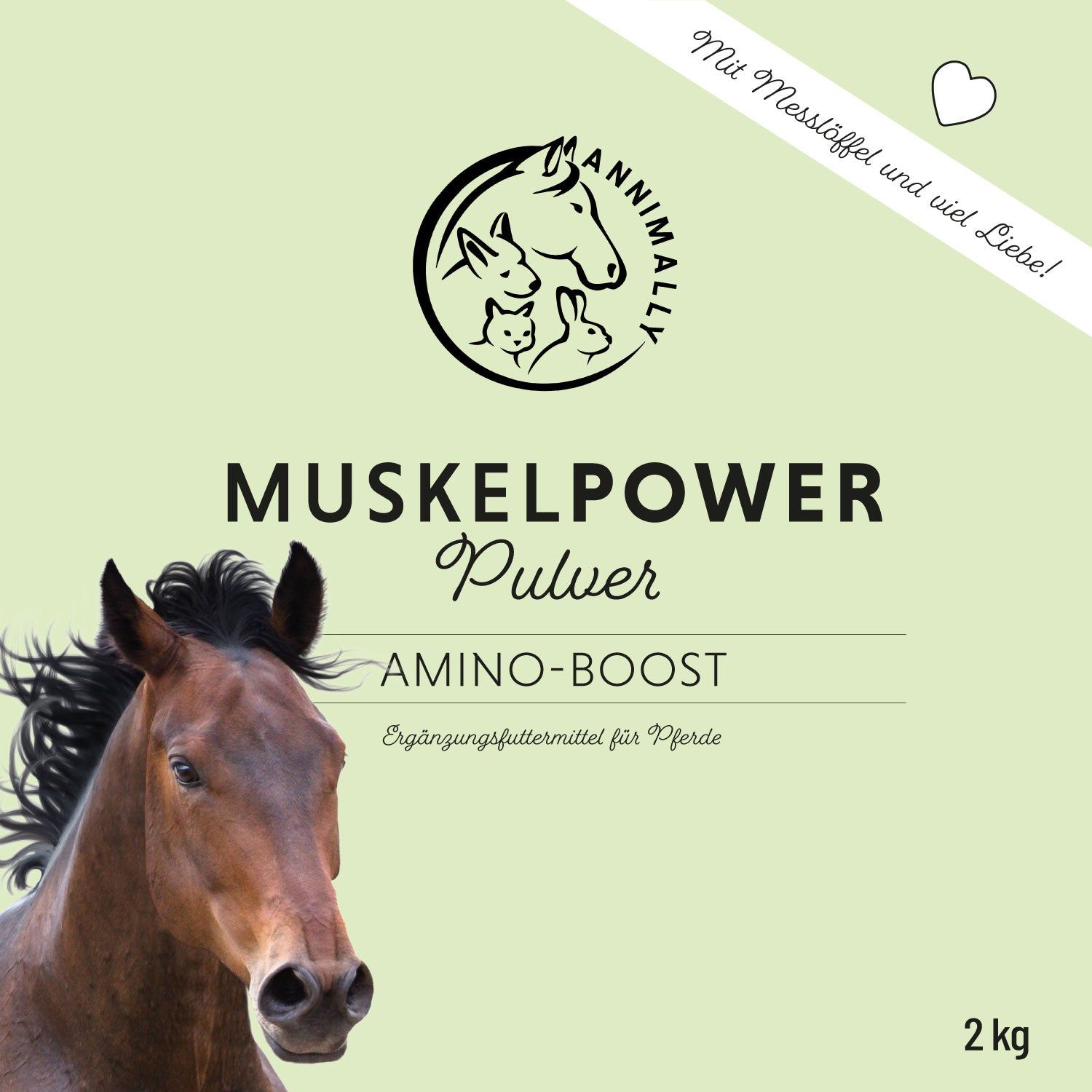 Annimally Muskelpower Pulver - Nachfüllpackung