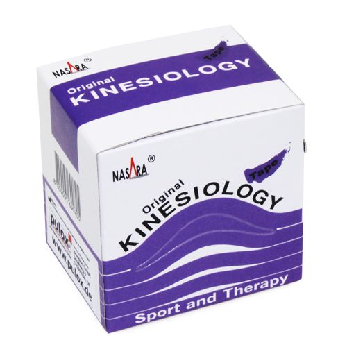 6x Nasara Kinesiologie Tape lila - Box 30 m