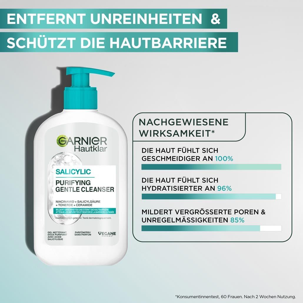 Garnier Hautklar Gesichtsreinigung Hydrating Deep Cleanser