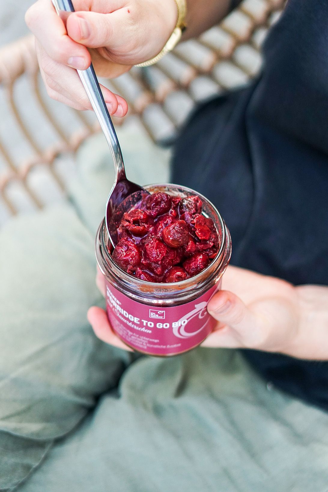 Wacker Porridge to go Sauerkirsche Bio