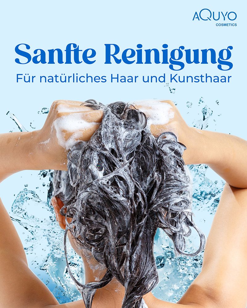 Style & Care Tiefenreinigung Shampoo zur Haarpflege, entfernt Klebereste und Rückstände aus dem Haar