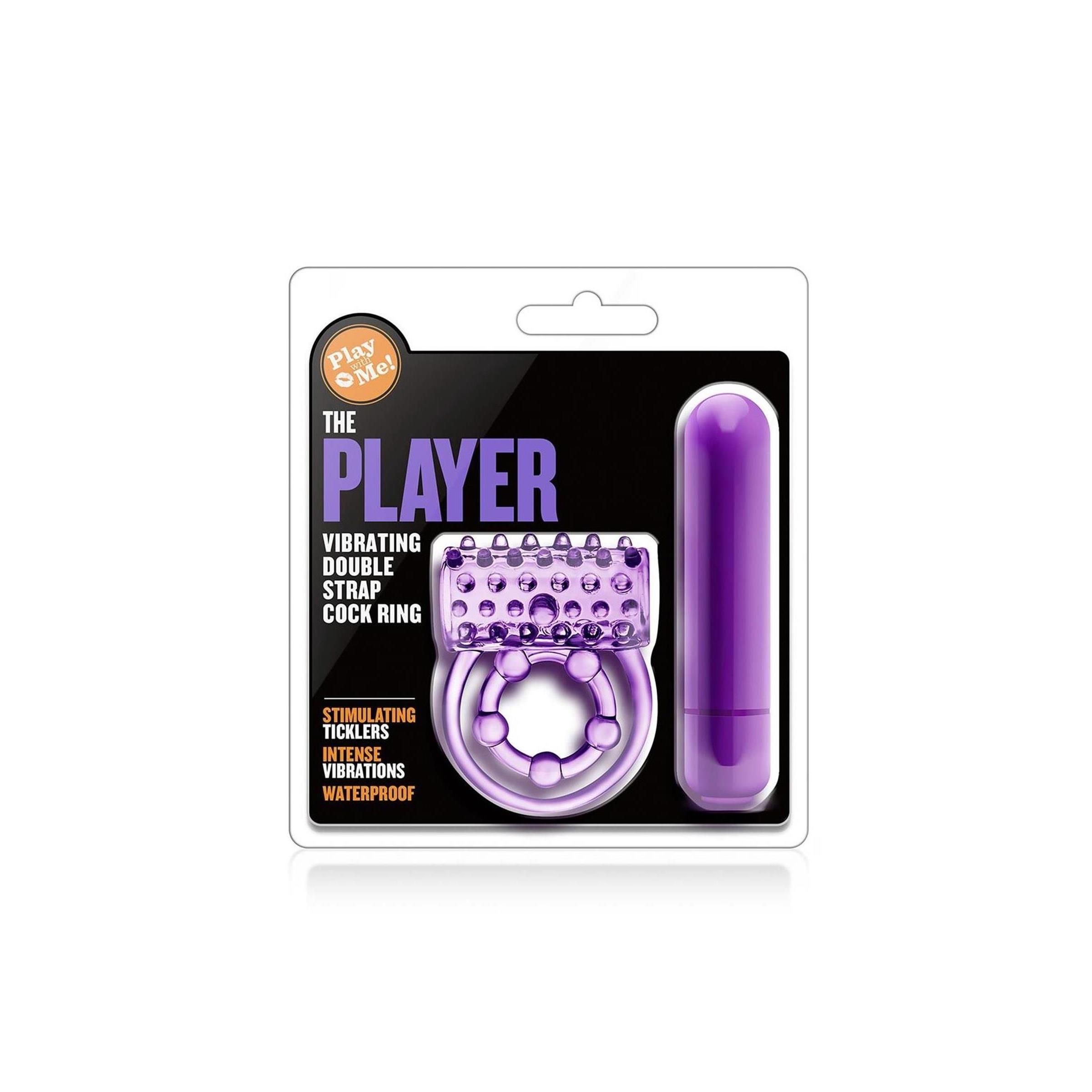 Blush - PLAY WITH ME THE PLAYER DOUBLE COCKRING