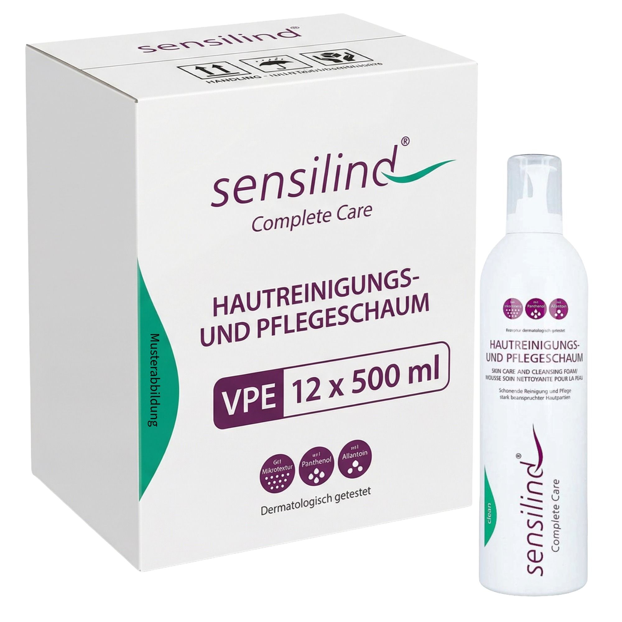 Sensilind Hautreinigungs- und Pflegeschaum mit Komfortdüse 6 l