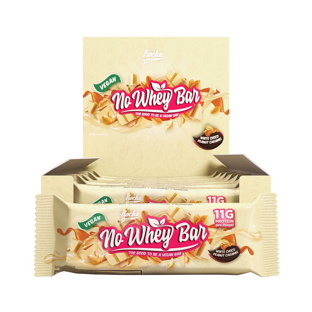 Rocka No Whey Bar | White Choco Peanut Caramel