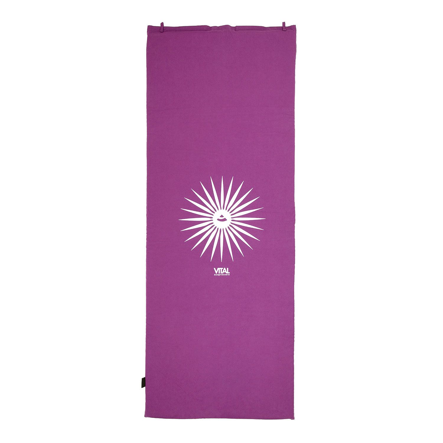 bodhi Vital Akupressur-SET XL aubergine, Akupressur-Matte mit Kissen und Tasche