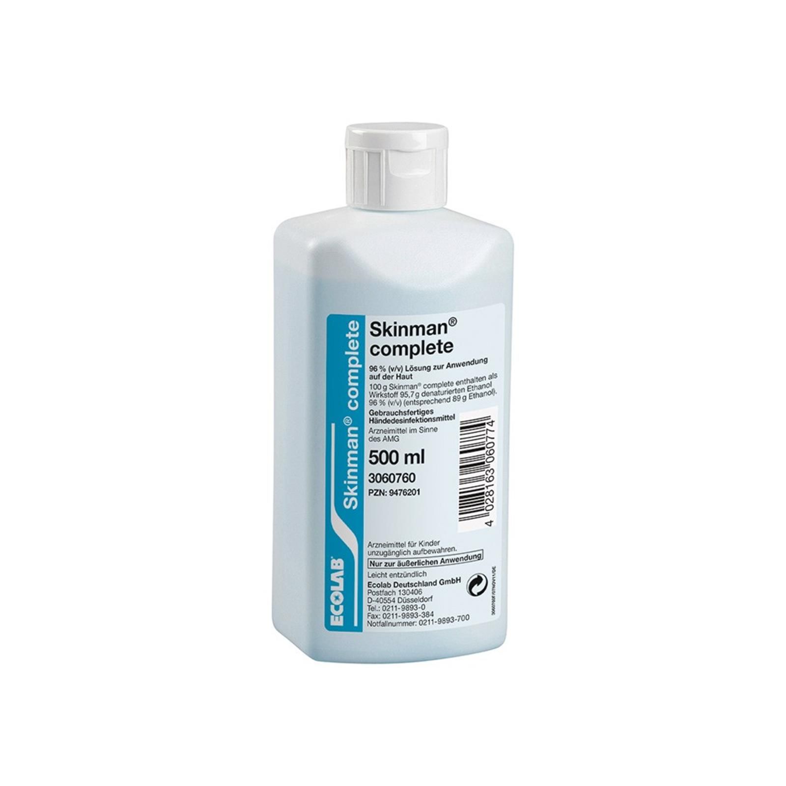 SKINMAN complete Händedesinfektion Spenderflasche