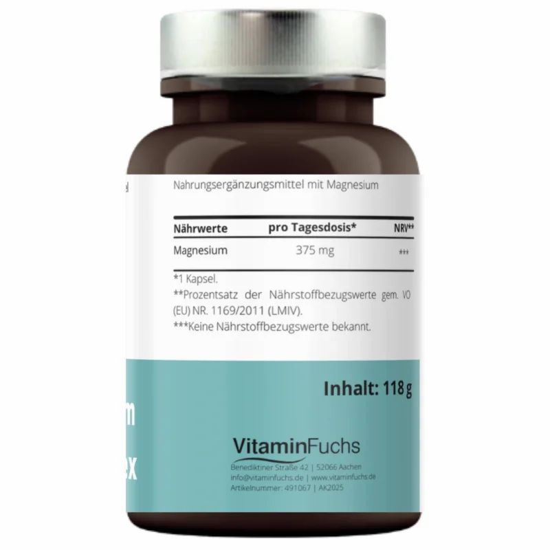 Magnesium Tri Komplex von Vitamin Fuchs