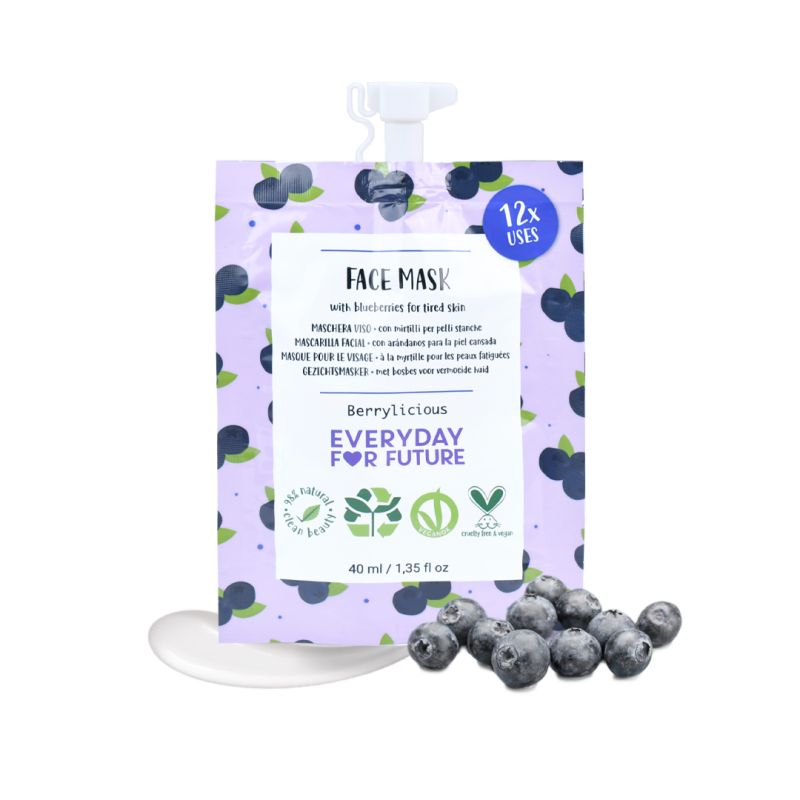 Everyday For Future - Maschera Viso Rassodante 40 ml - Berrylicious