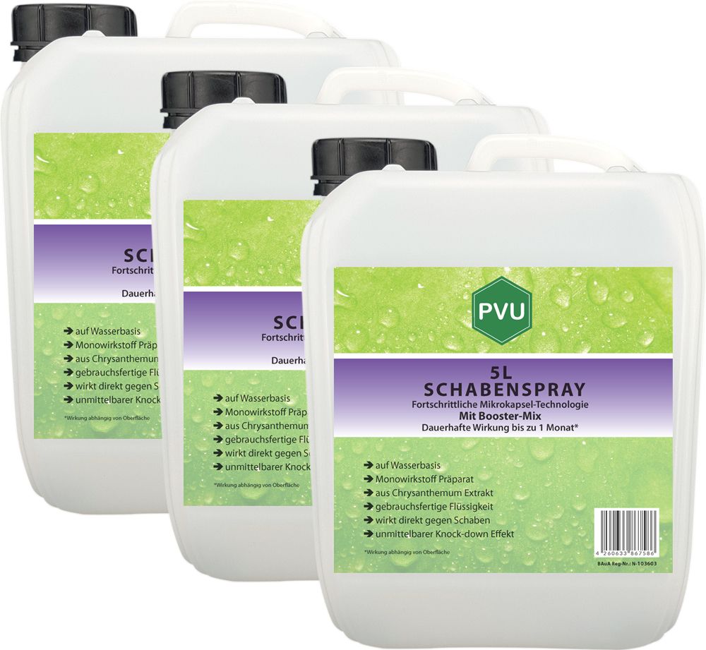 PVU Schabenspray 15 l Spray