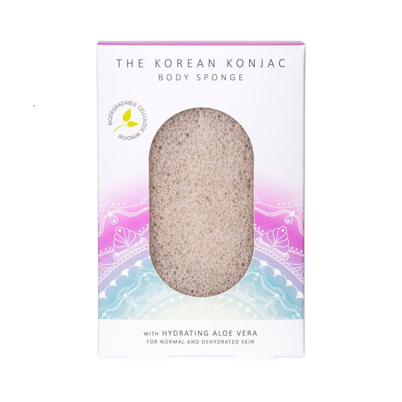 The Konjac Sponge Co. Mandala Konjac Body Sponge Aloe Vera