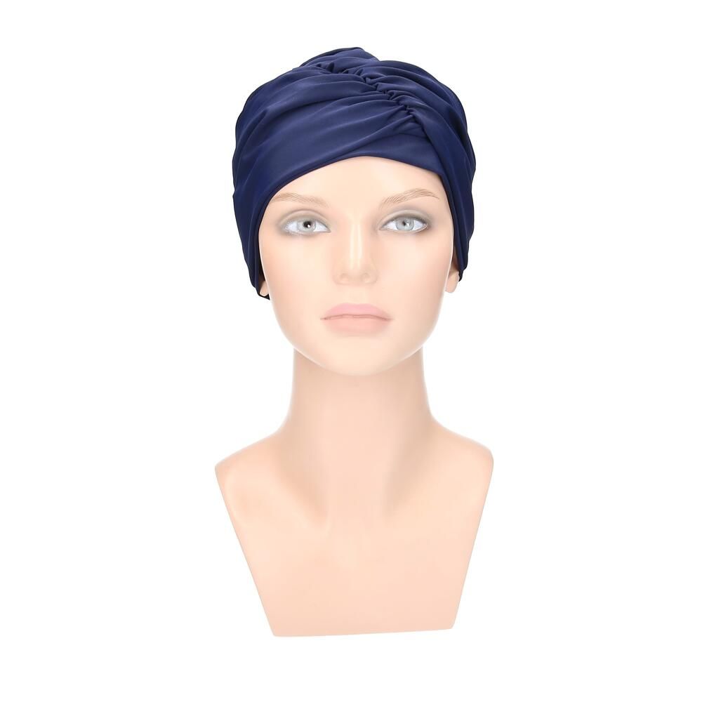 Badeturban Malu von Turbane - designs by Lofty in Kaiserblau