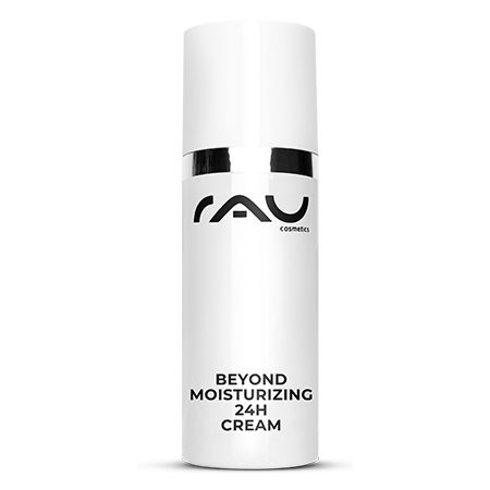 RAU Cosmetics beyond Moisturizing 24h Cream - Vegane Feuchtigkeitscreme - Mit Arganöl, Mandelöl uvm.