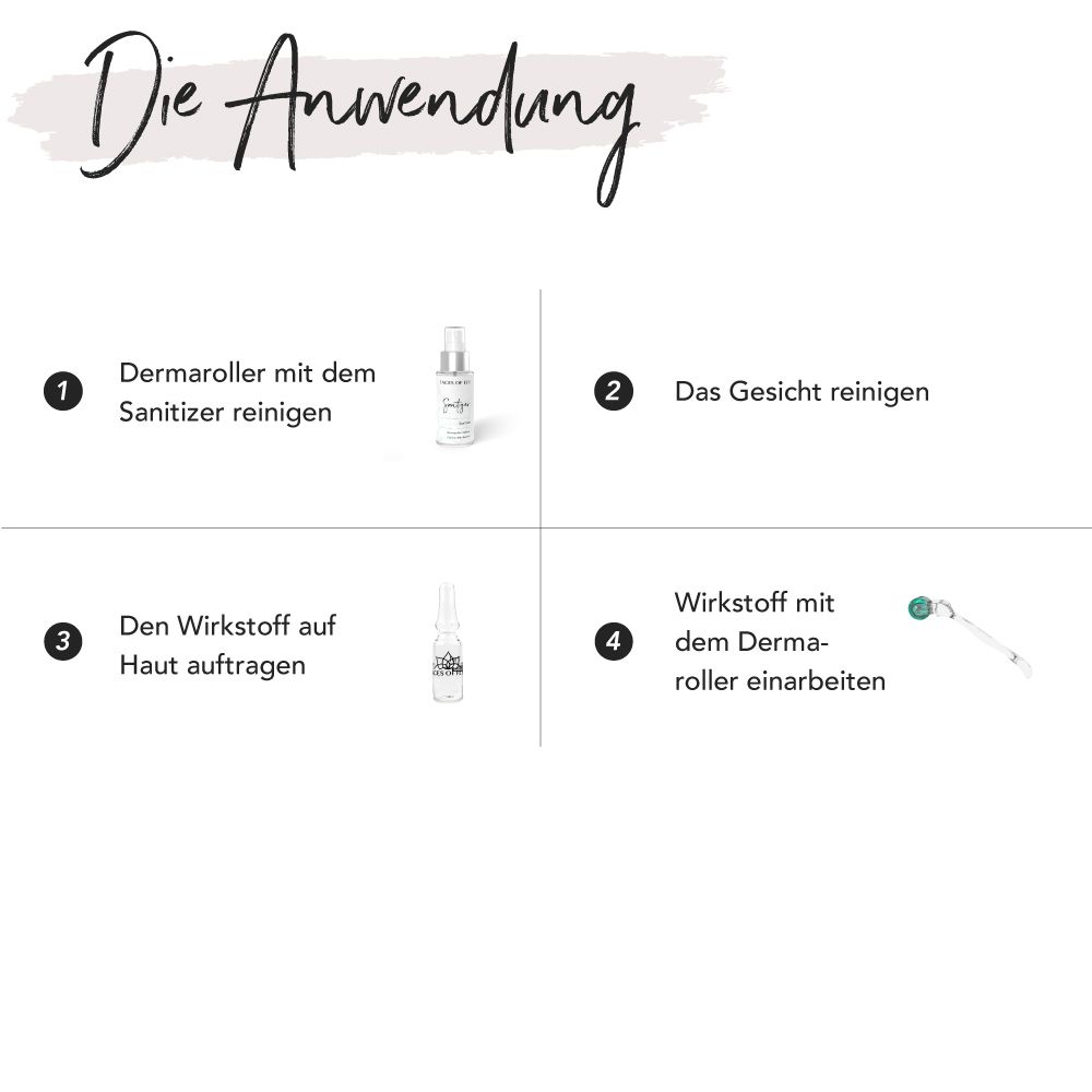 FACES OF FEY Microneedlingset Basic Vitamin C 0,75mm