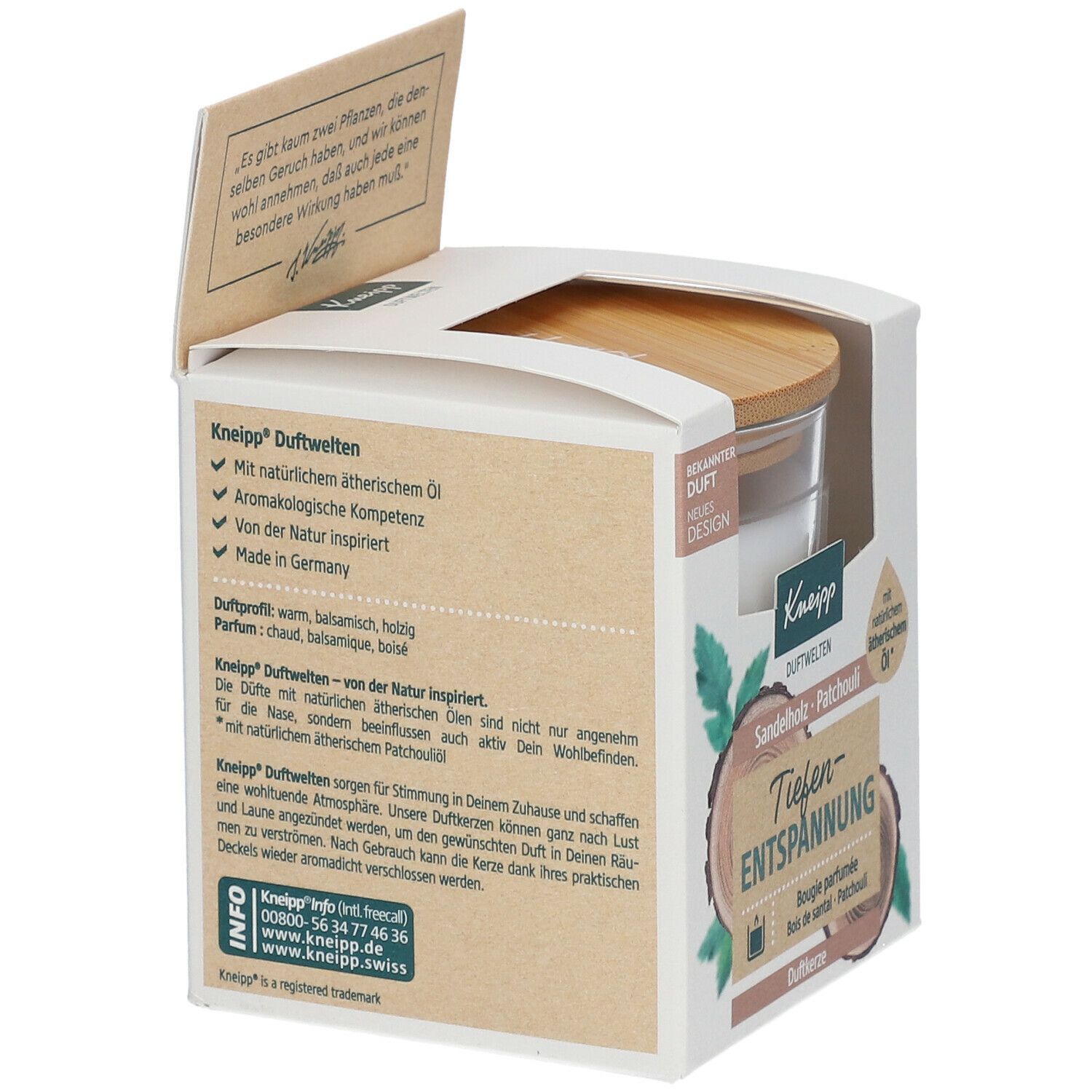 Kneipp® Duftkerze No. 1 Tiefenentspannung