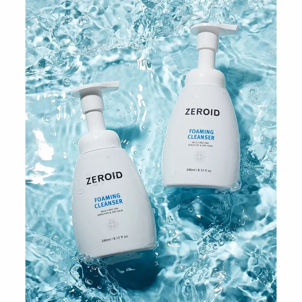 ZEROID Foam Cleanser – Sanfter Reinigungsschaum für empfindliche & unreine Gesichtshaut
