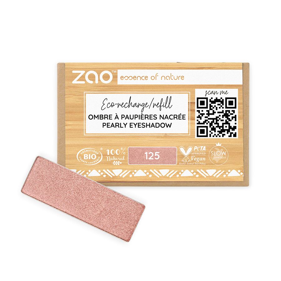 ZAO Make-up Ricarica Ombretto rettangolare Perlato 1 St