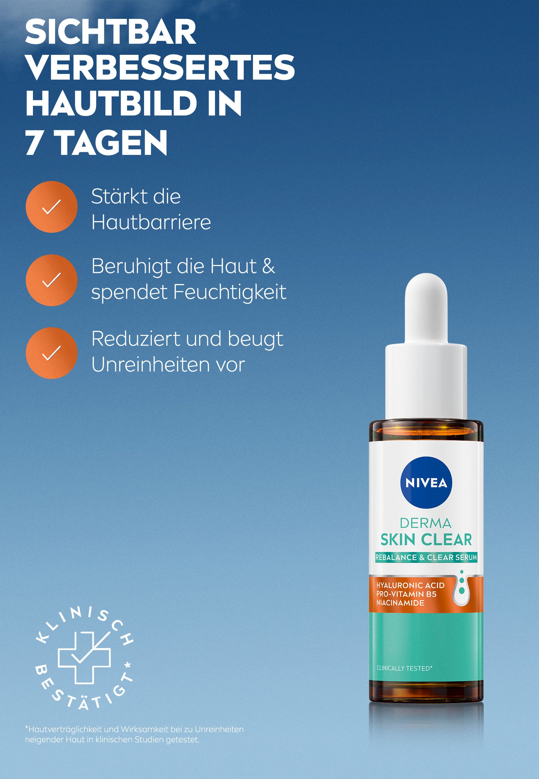 NIVEA DERMA SKIN CLEAR Rebalance & Clear Serum
