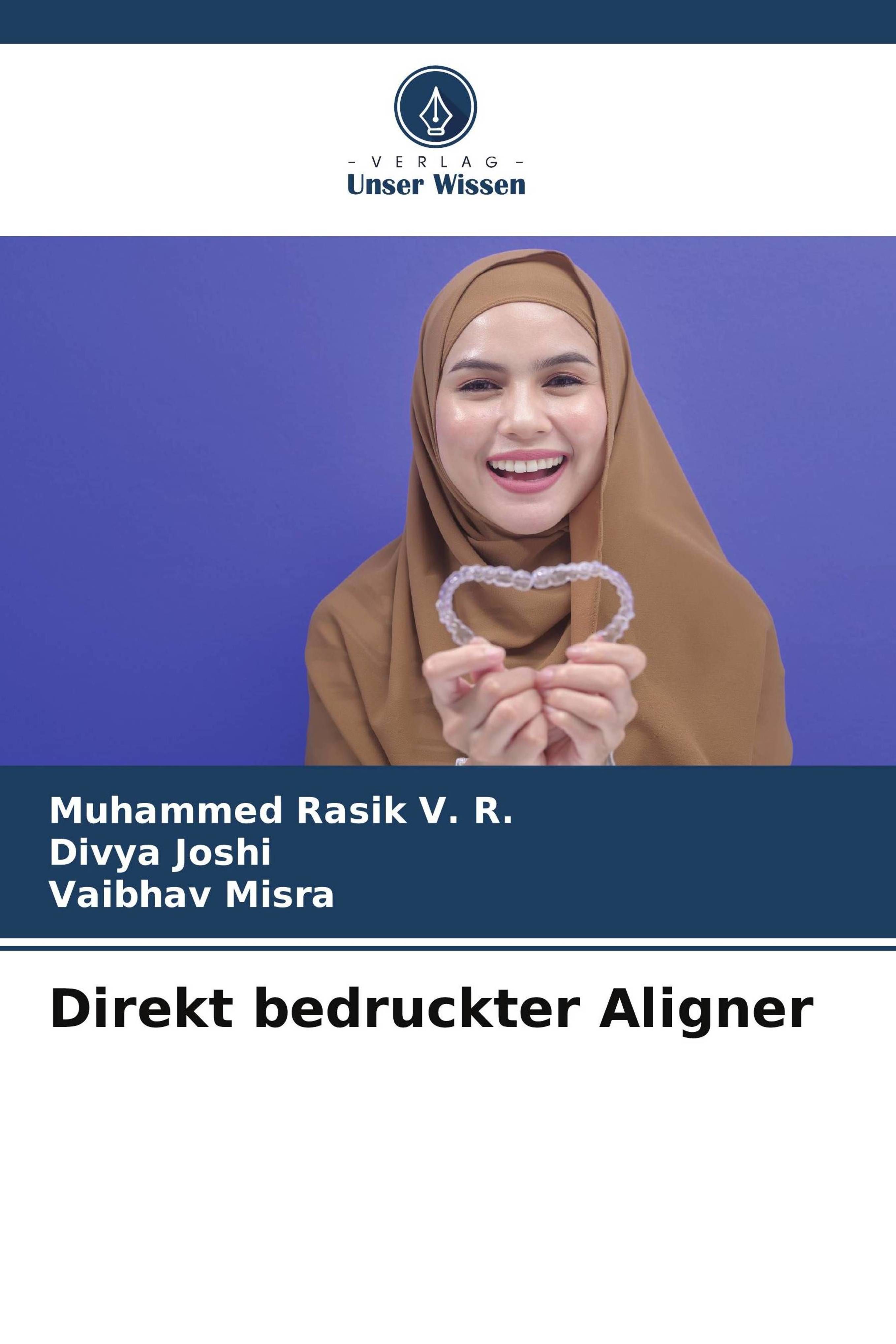Direkt bedruckter Aligner DE
