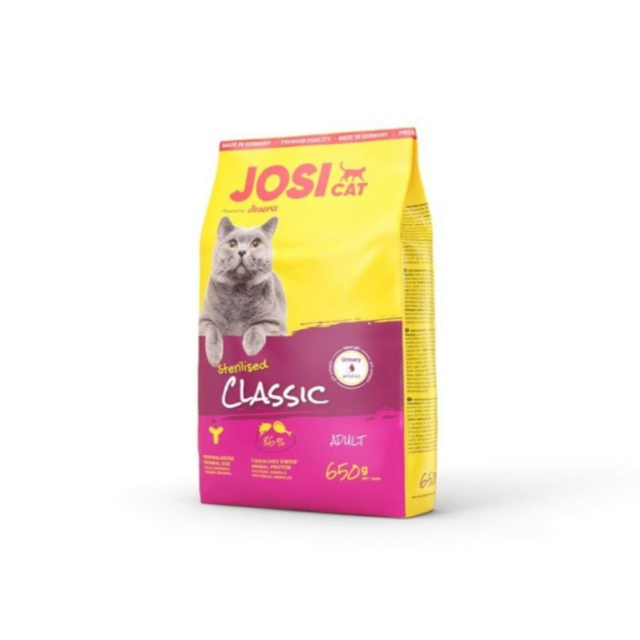 Josera JosiCat Sterilised Classic 0,65 kg