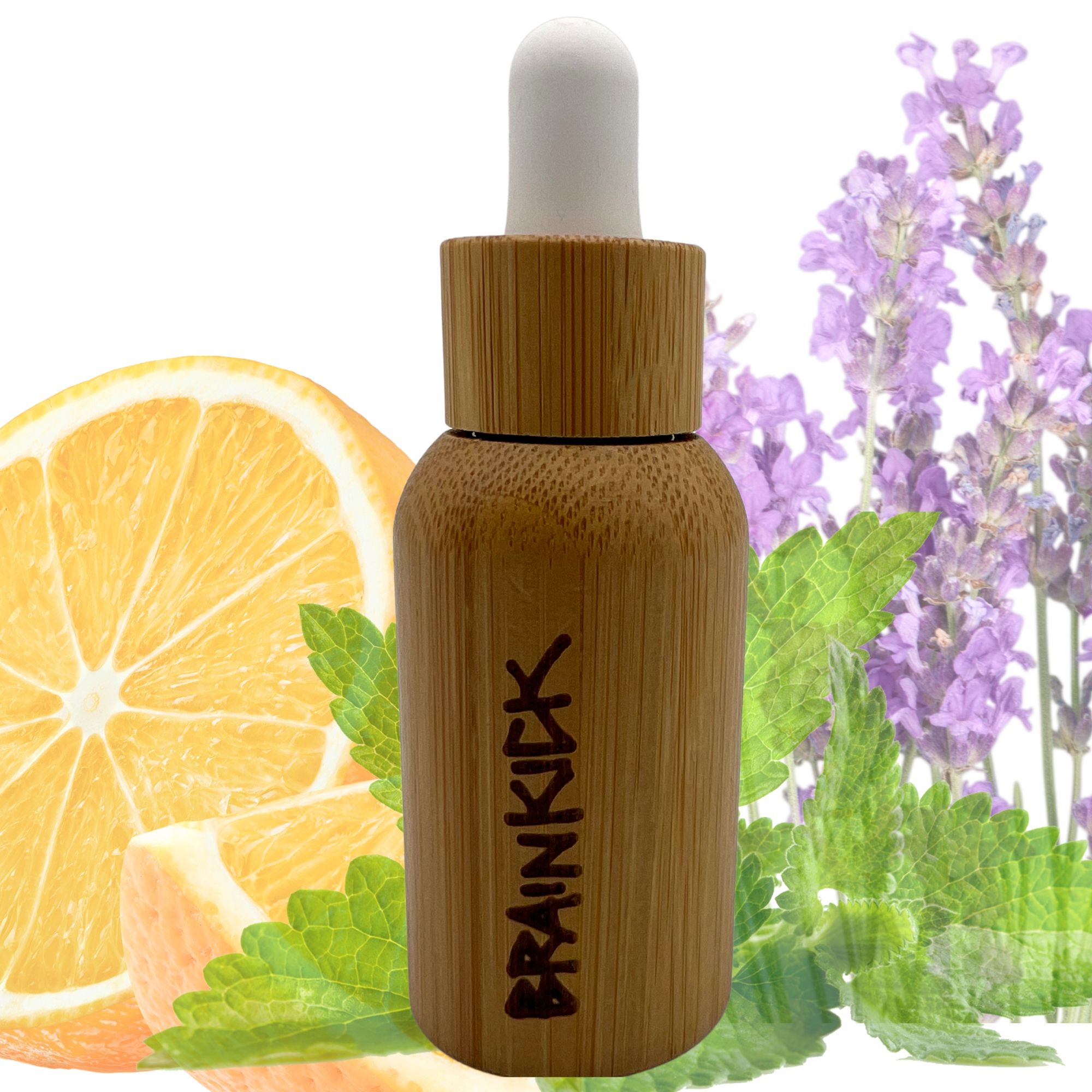 15 ml ätherische Öl Flasche - Bambus Flasche mit Pipette
