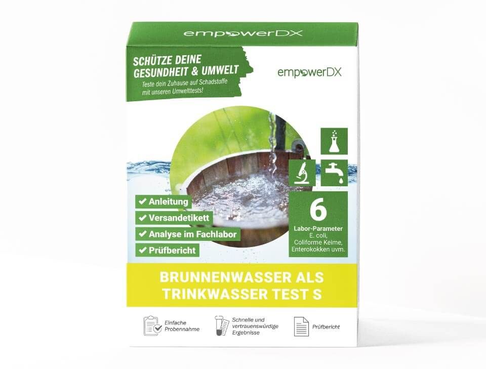 empowerDX Brunnenwasser Test zur Trinkwasserprüfung - S
