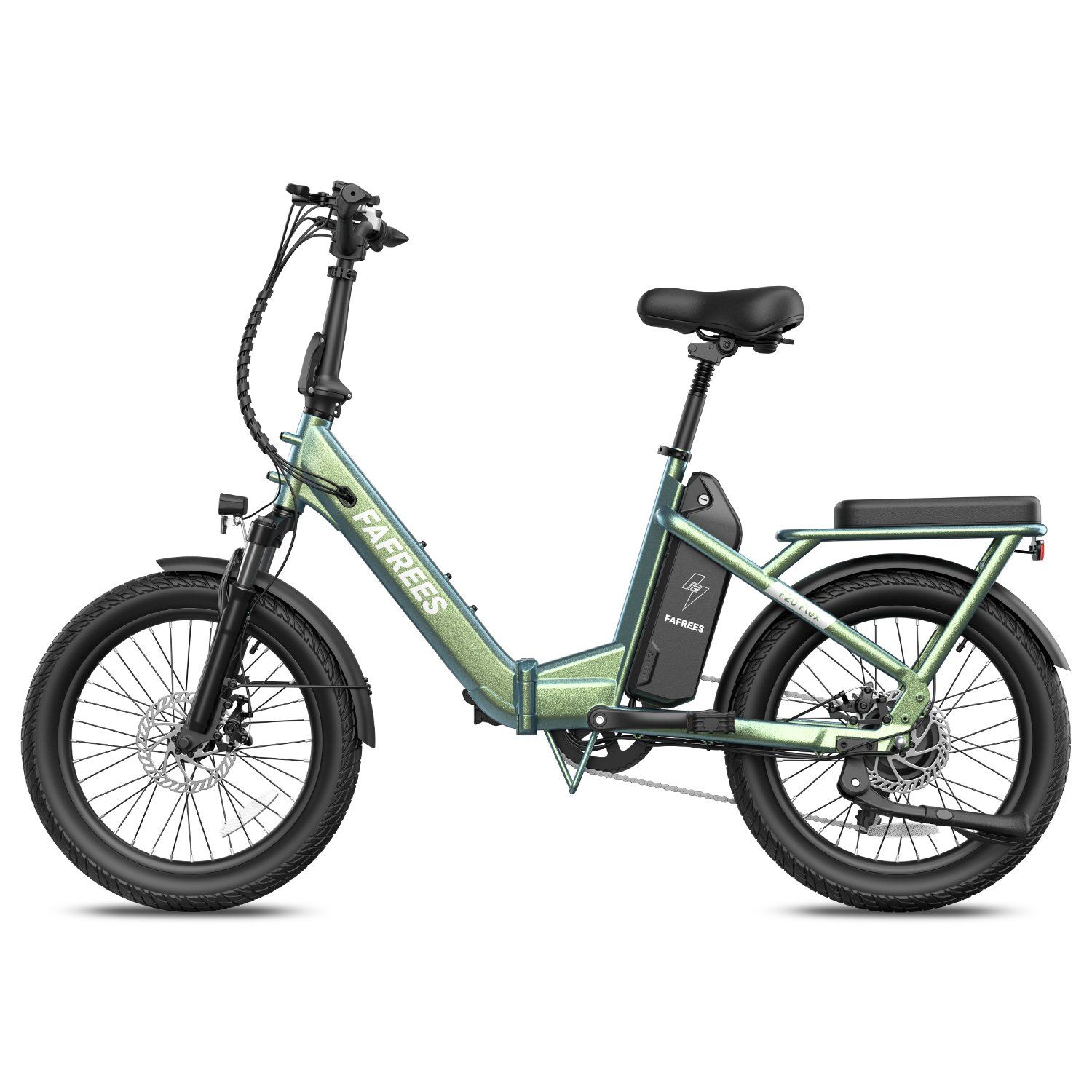 FAFREES F20 Flex E-Bike für Pendler mit 36V 20Ah Akku / 100 km Reichweite