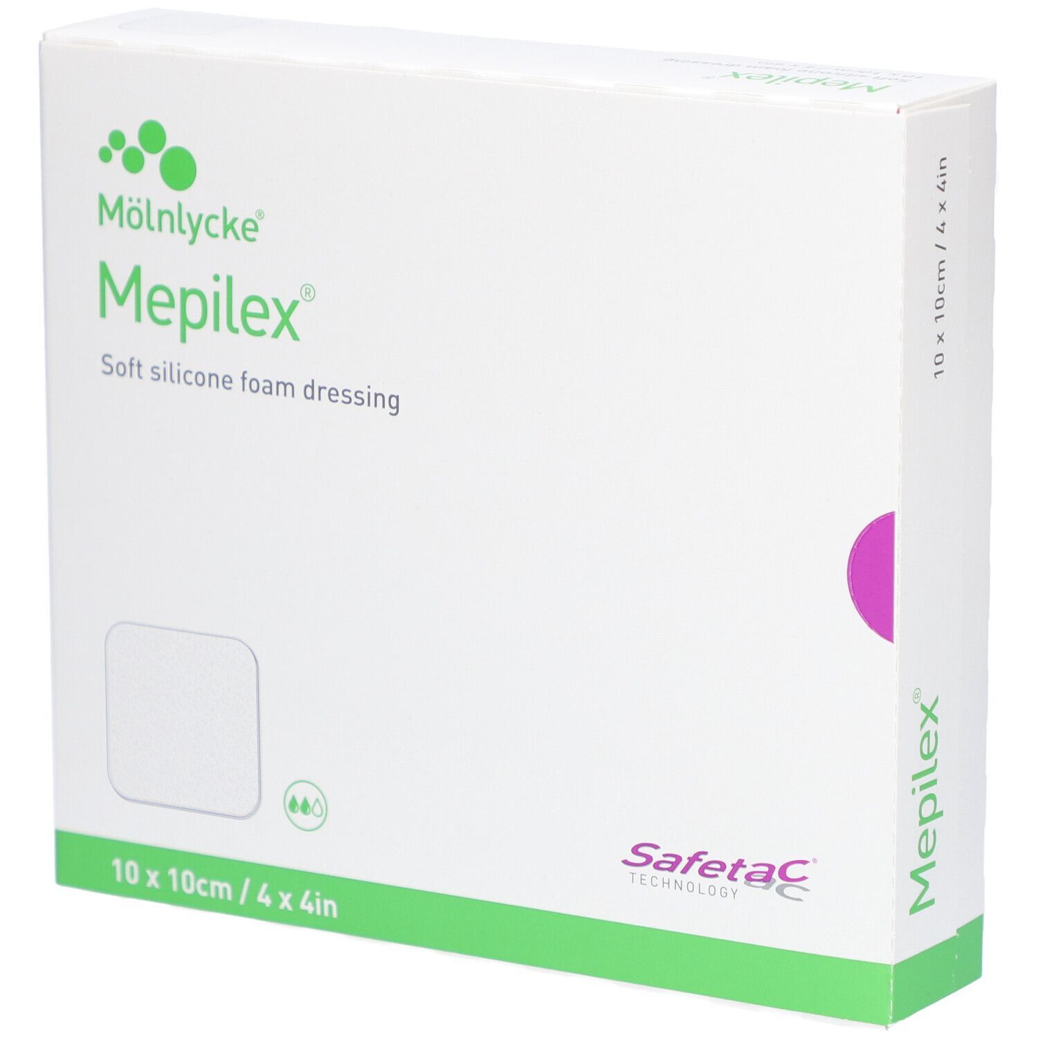 Mepilex Lite Schaumverband 10x10 cm steril 5 St Verband