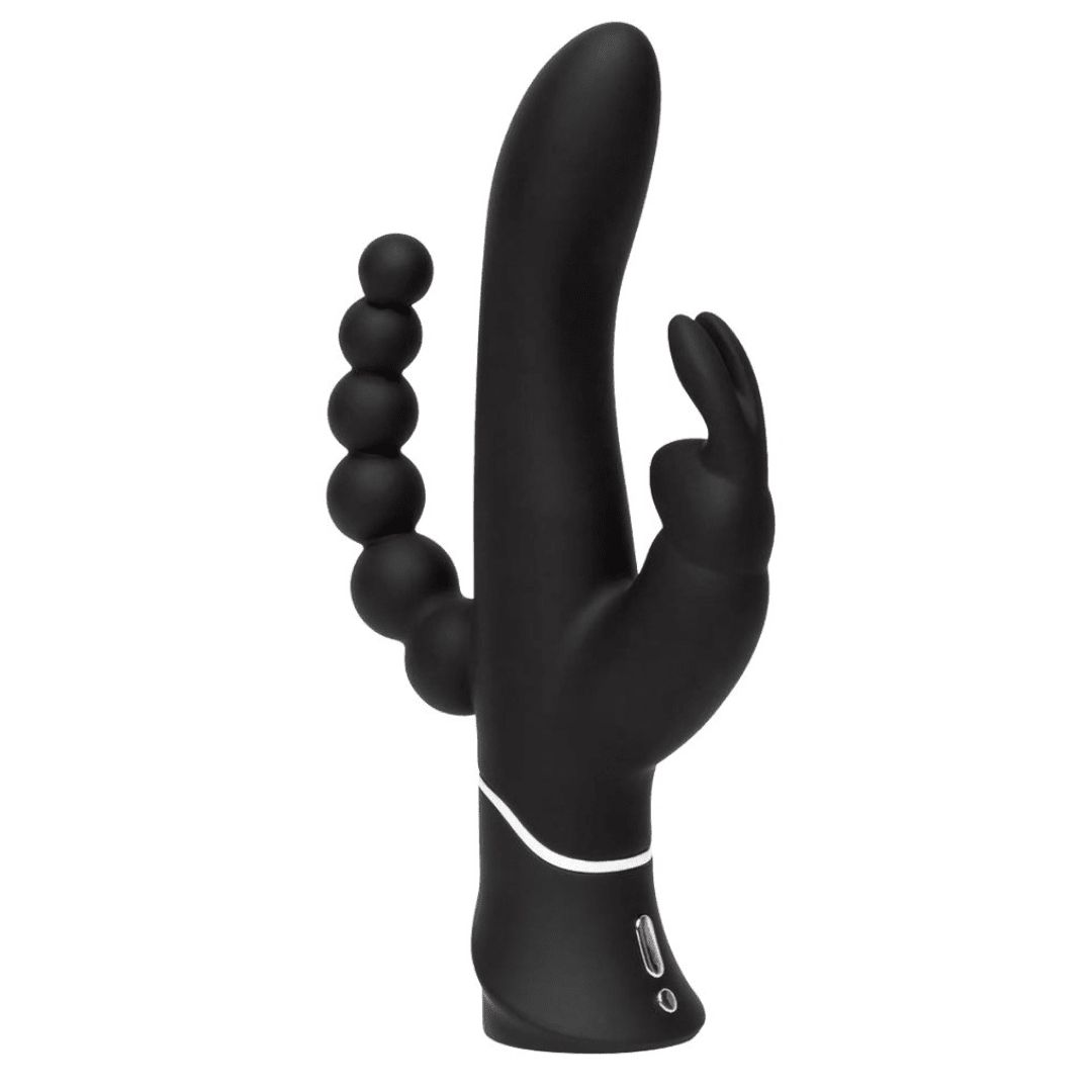 Rabbitvibrator „Triple Vibrator“ mit Klitoris- und Anusstimulation | Happyrabbits