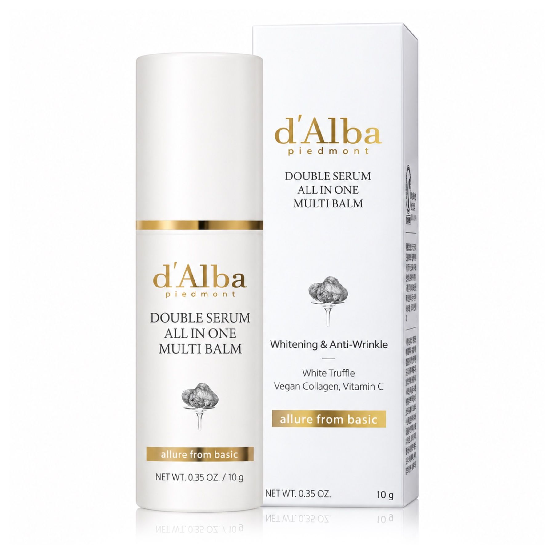d'Alba Balsamo Viso Siero Antirughe Vitamina C Collagene Tartufo Bianco