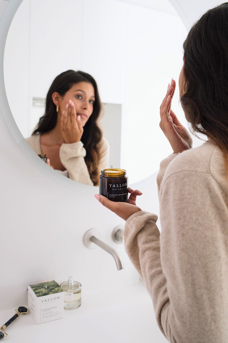 Tallow Everyday Moisturizer Natur – Creme für empfindliche & trockene Haut – Bio Rindertalg (120ml)