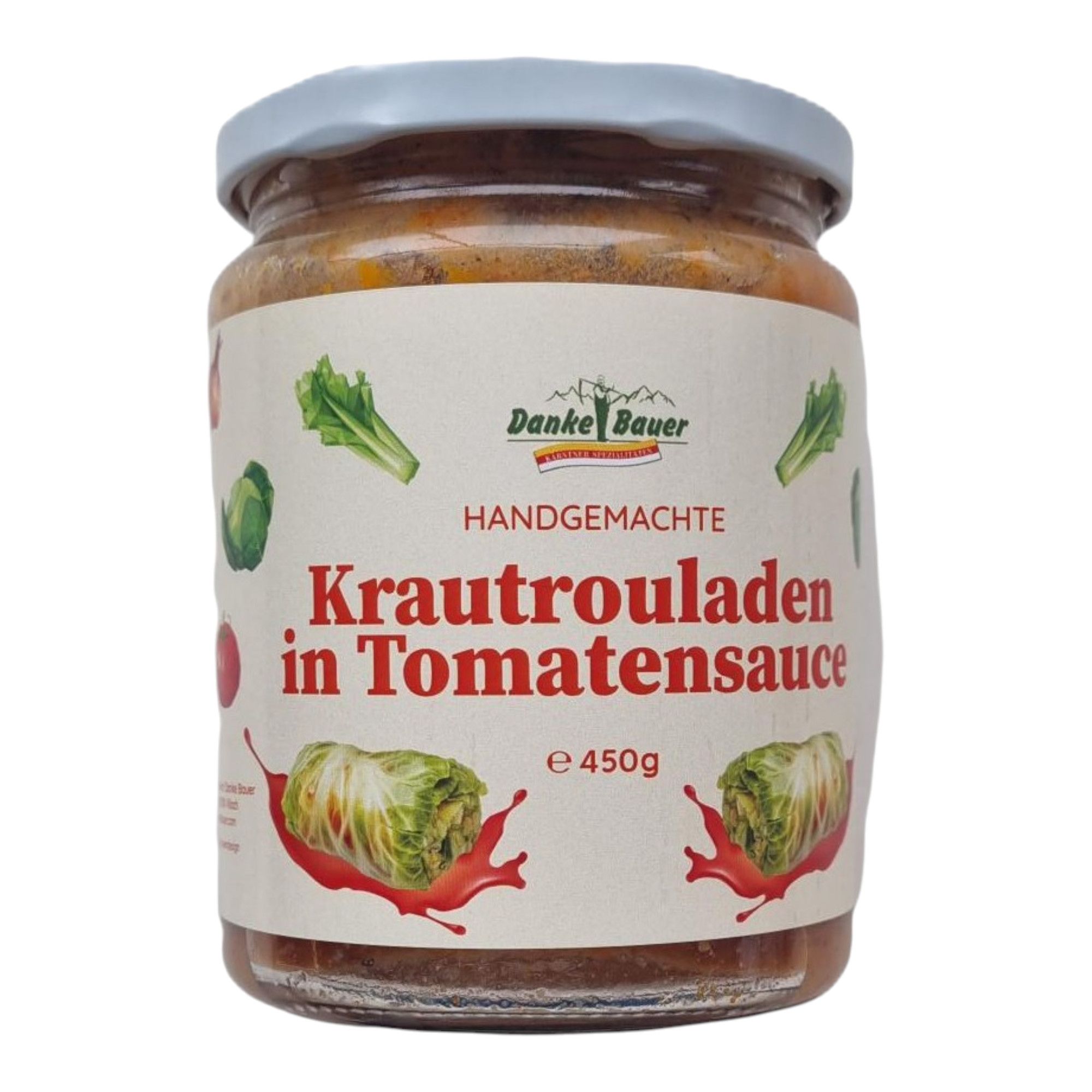 Gefüllte Krautrouladen in Tomatensauce 450 g