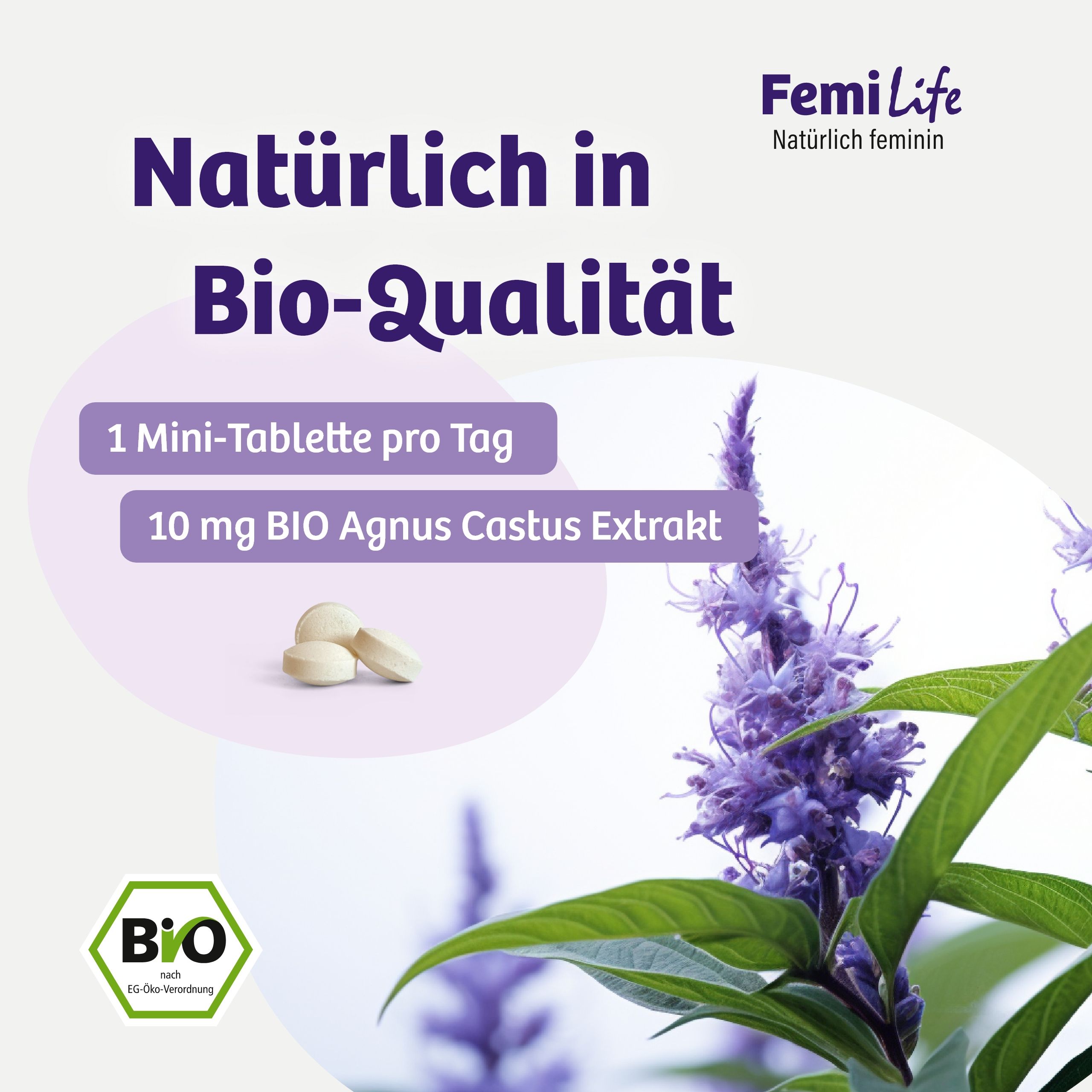 BIO Mönchspfeffer 10mg - von FemiLife®
