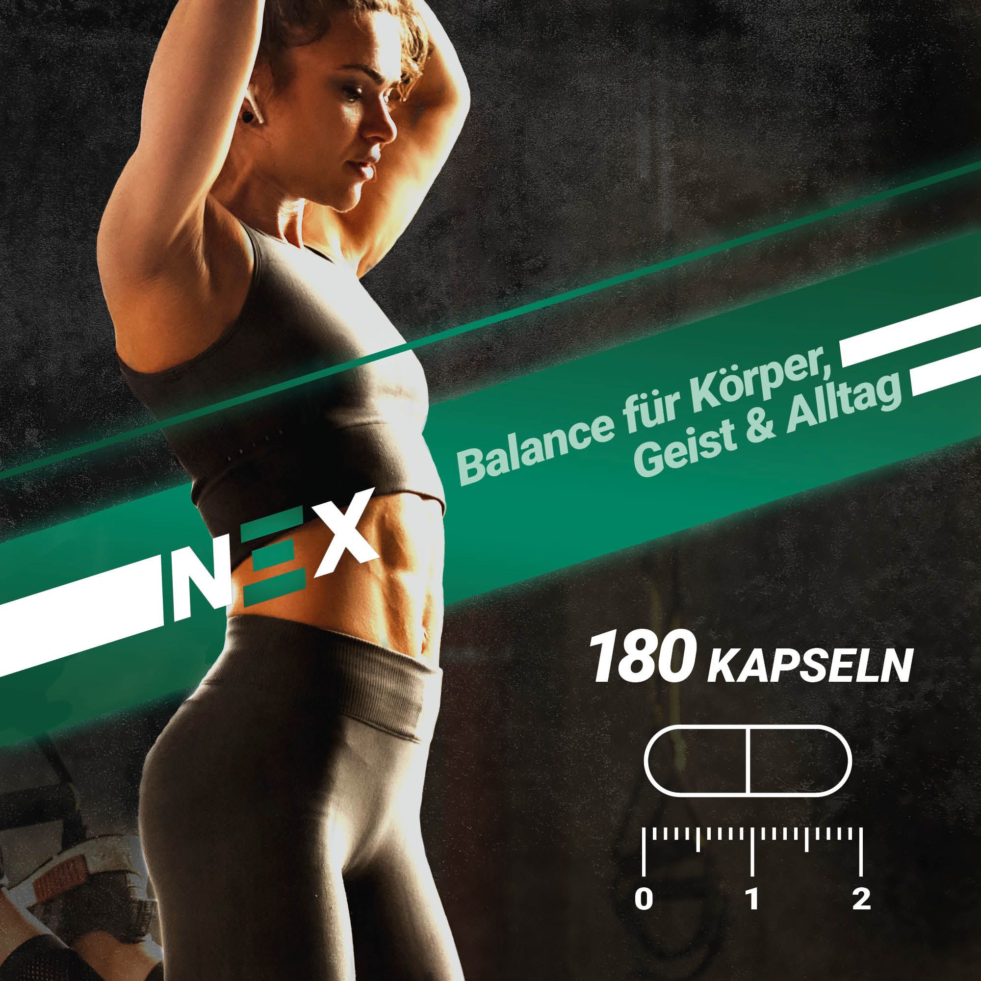 NEX Ashwagandha KSM-66 Kapseln