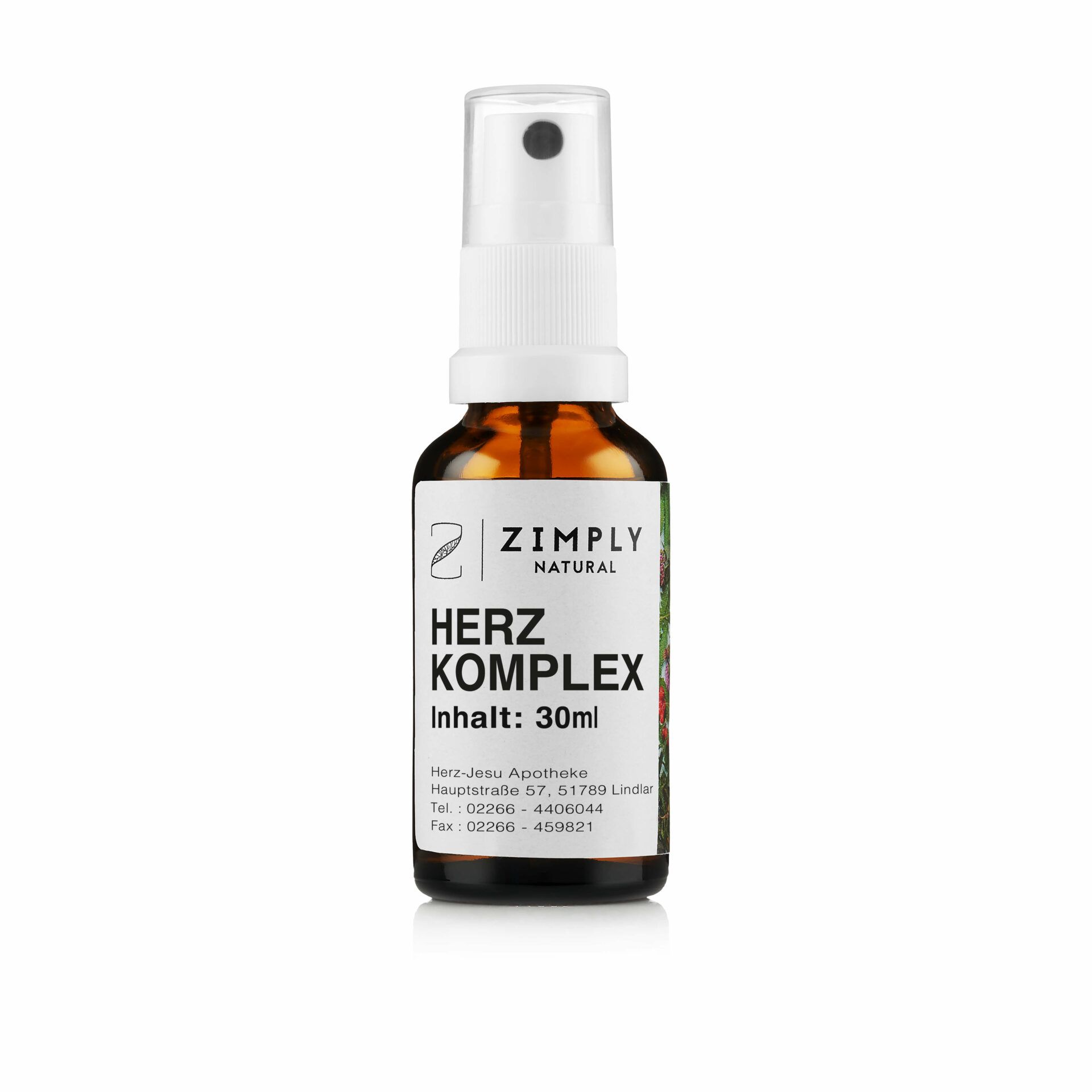 ZIMPLY NATURAL Herz Komplex Spray