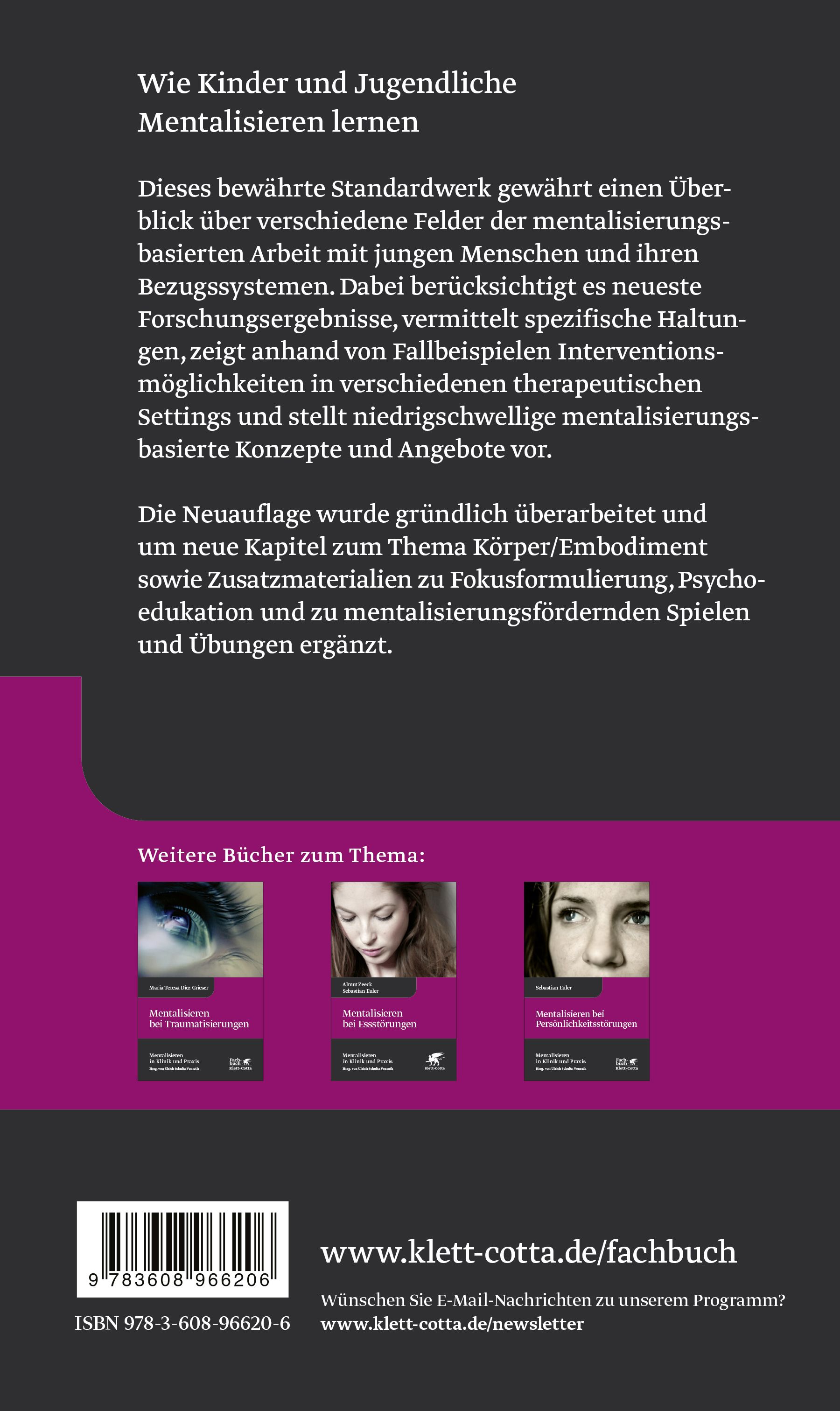 Mentalisieren mit Kindern und Jugendlichen