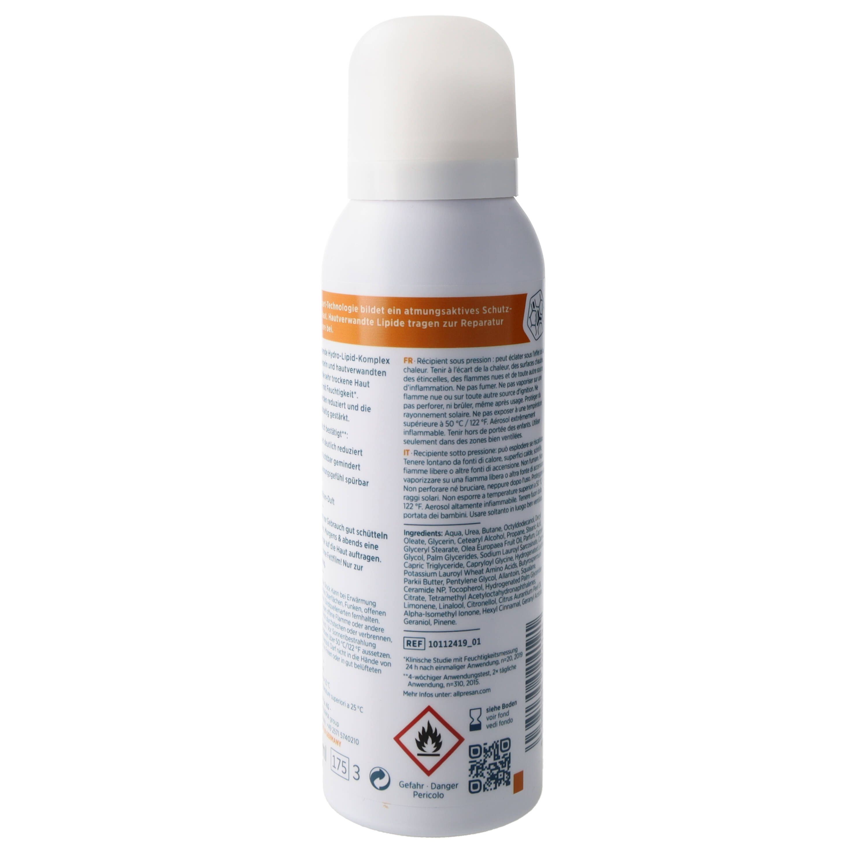 Allpresan Fuß Schaumcreme Ltd. Edition Orangenblüte