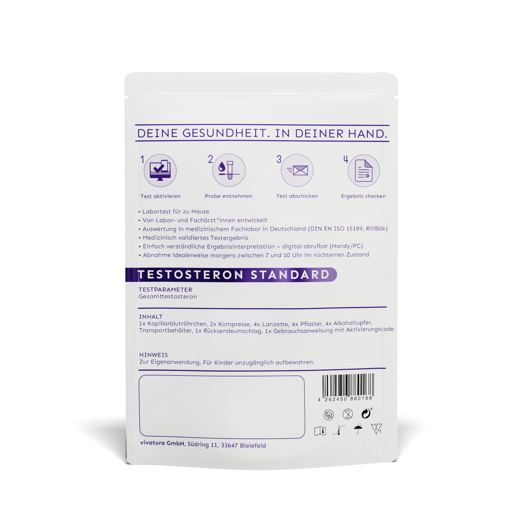 vivatura® Testosteron TEST-KIT