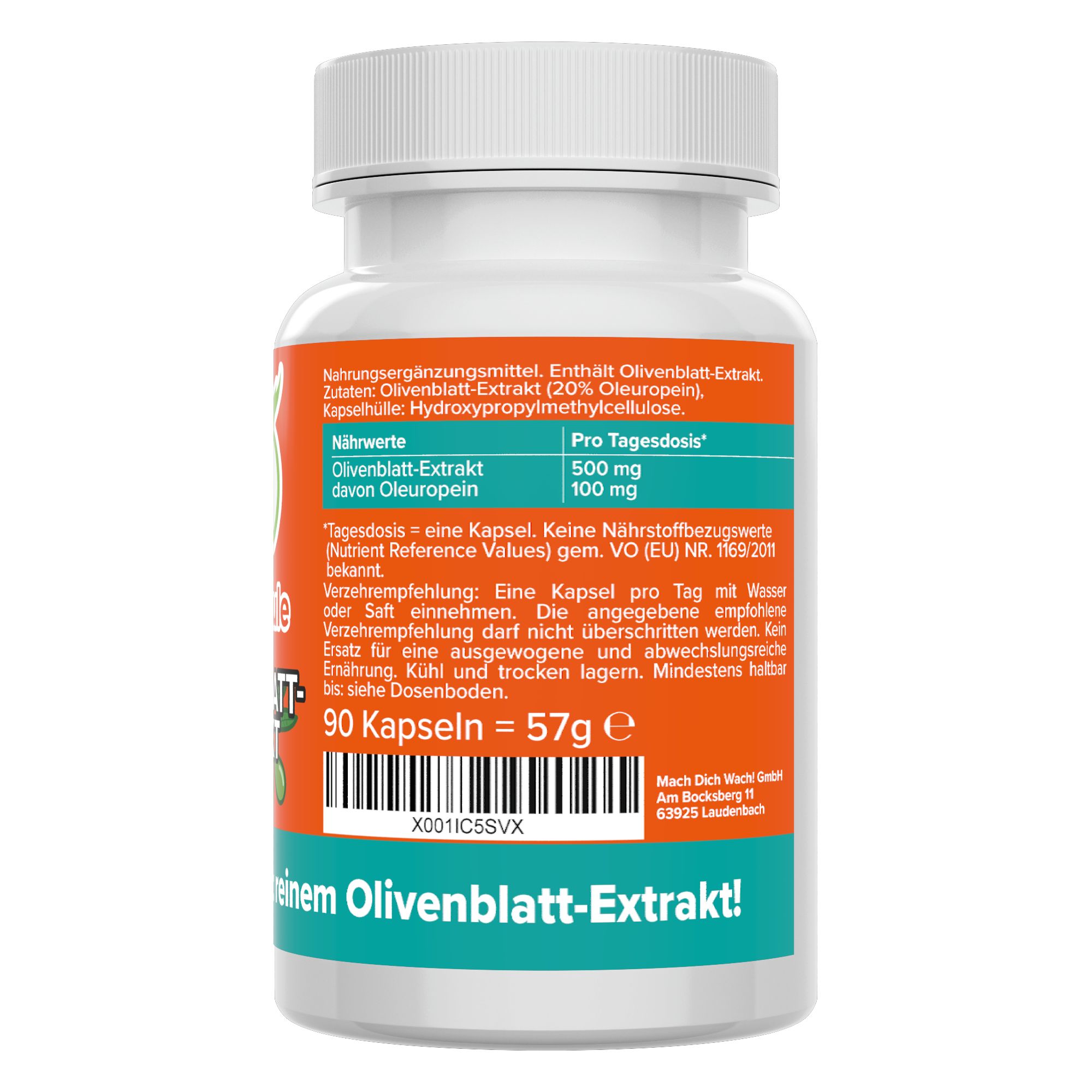 Olivenblattextrakt Kapseln - Vitamineule® 90 St