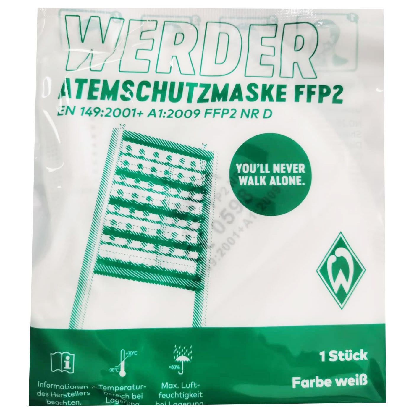 FFP2 Atemschutzmasken "Werder Bremen"