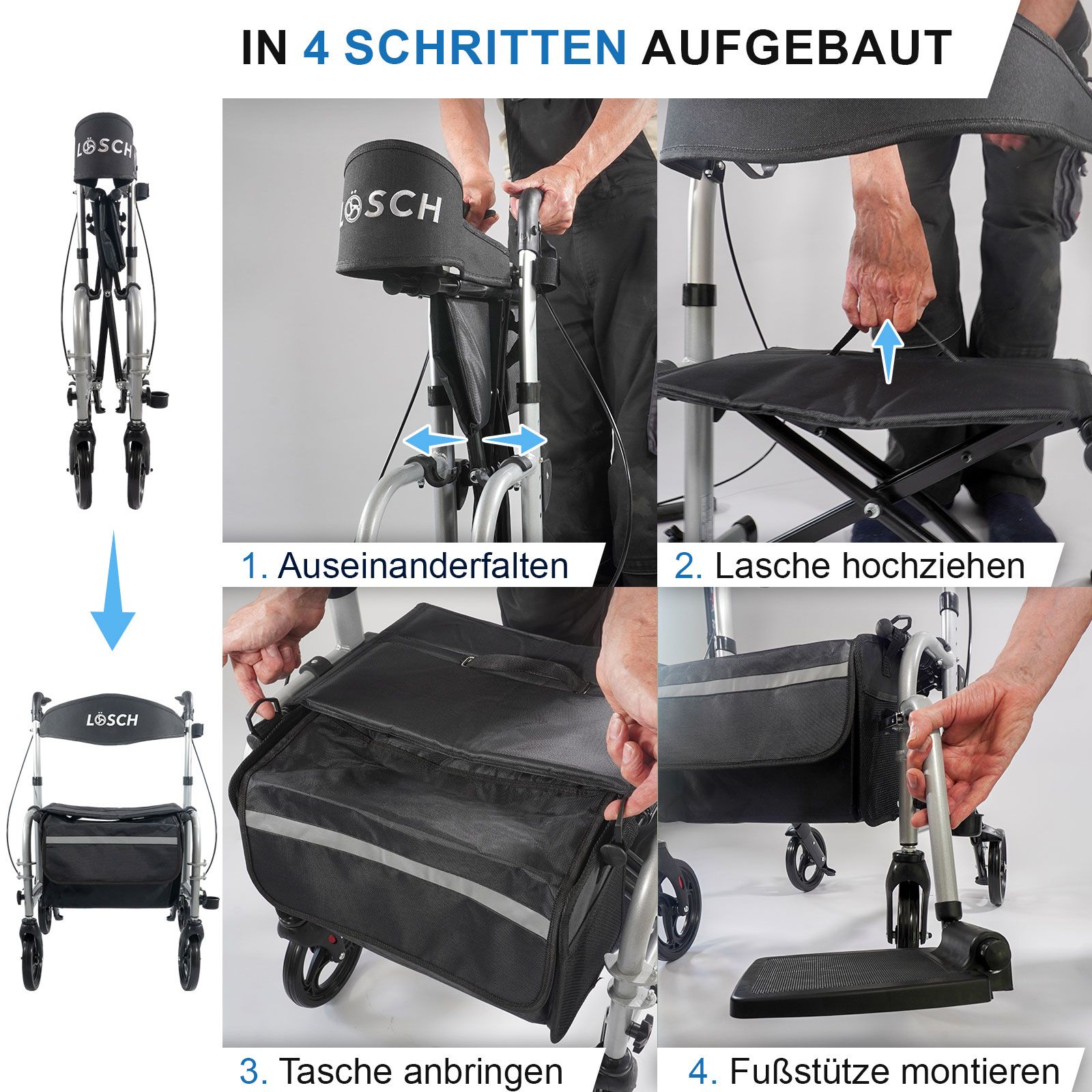 Lösch Rollator & Rollstuhl Twin